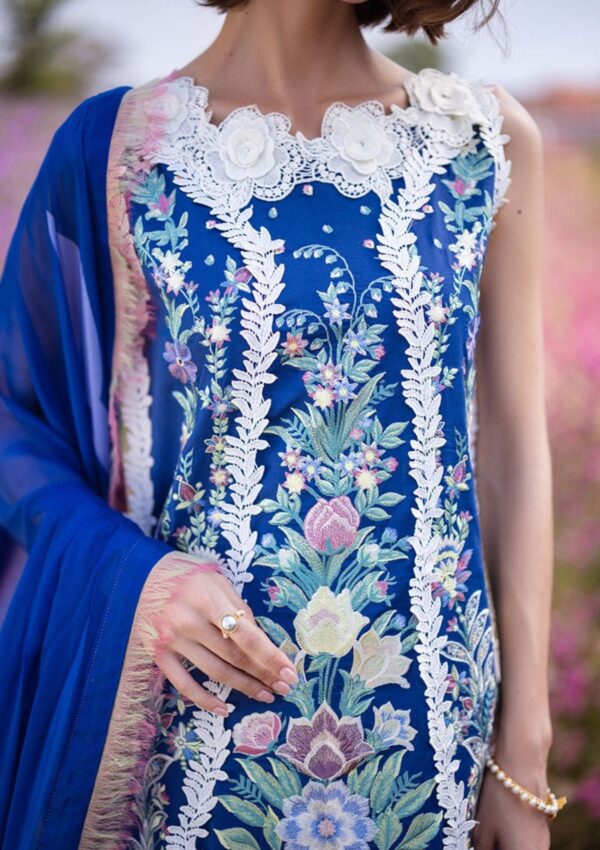 Mushq The Secret Garden Mh 2B Hemline Lawn Collection