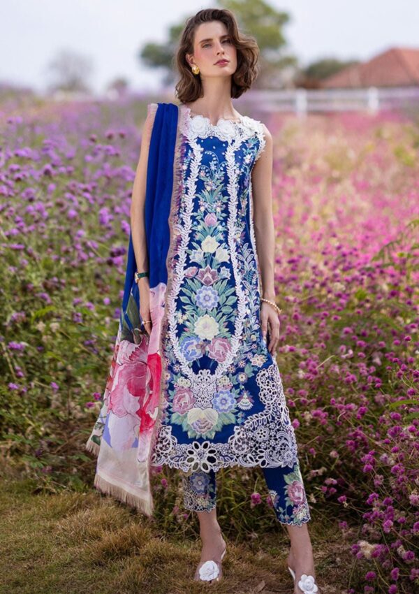 Mushq The Secret Garden Mh 2B Hemline Lawn Collection