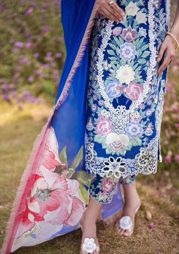 Mushq The Secret Garden Mh 2B Hemline Lawn Collection