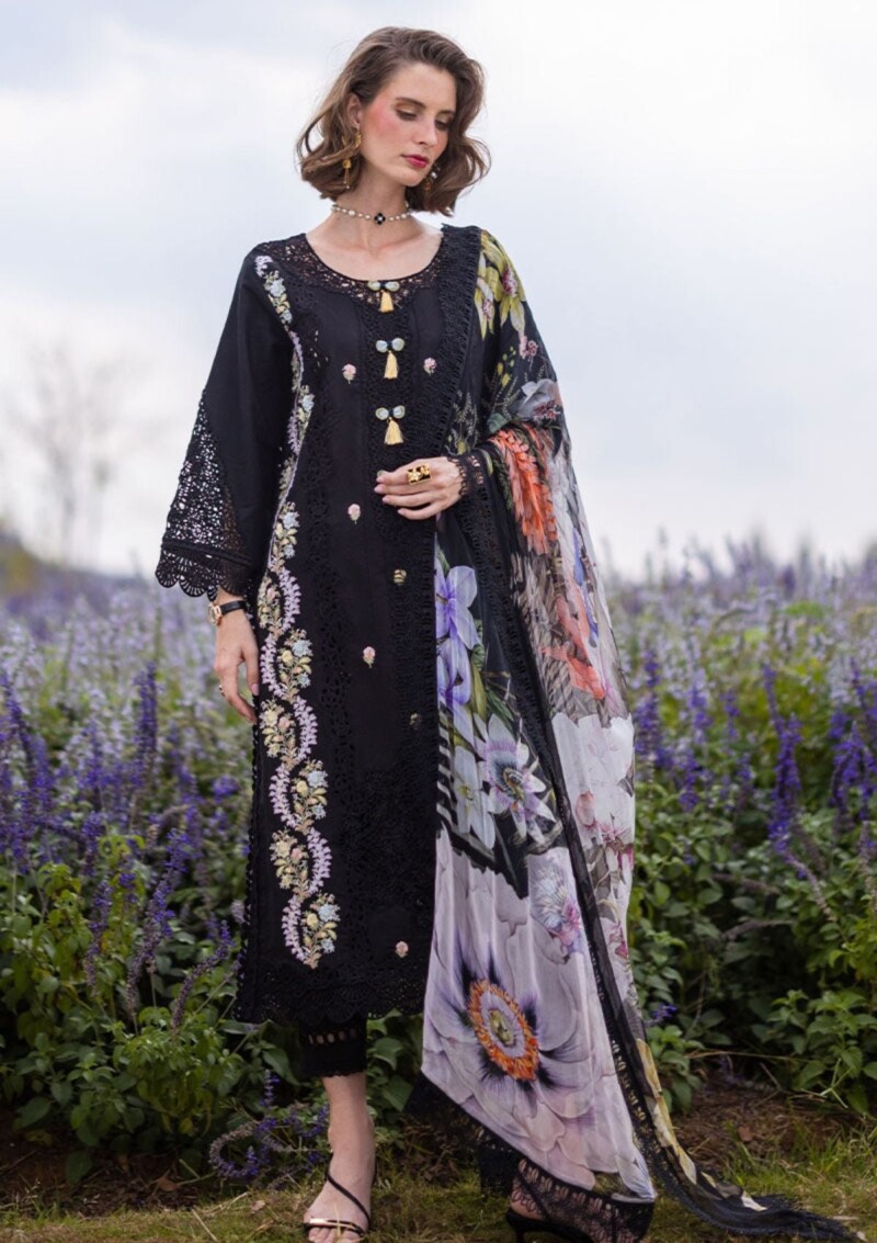 Mushq The Secret Garden Mh 3B Hemline Lawn Collection