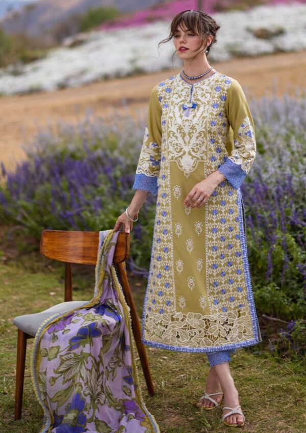 Mushq The Secret Garden Mh 4A Hemline Lawn Collection