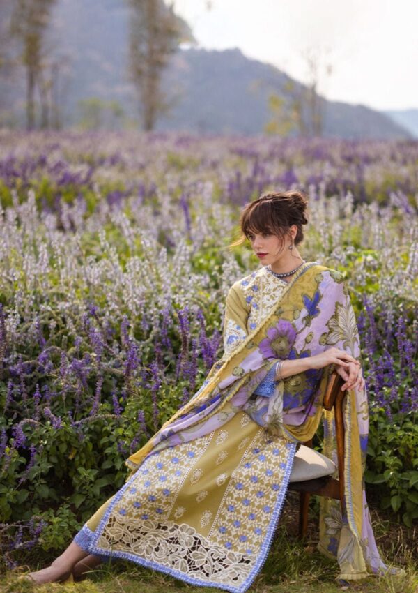 Mushq The Secret Garden Mh 4A Hemline Lawn Collection