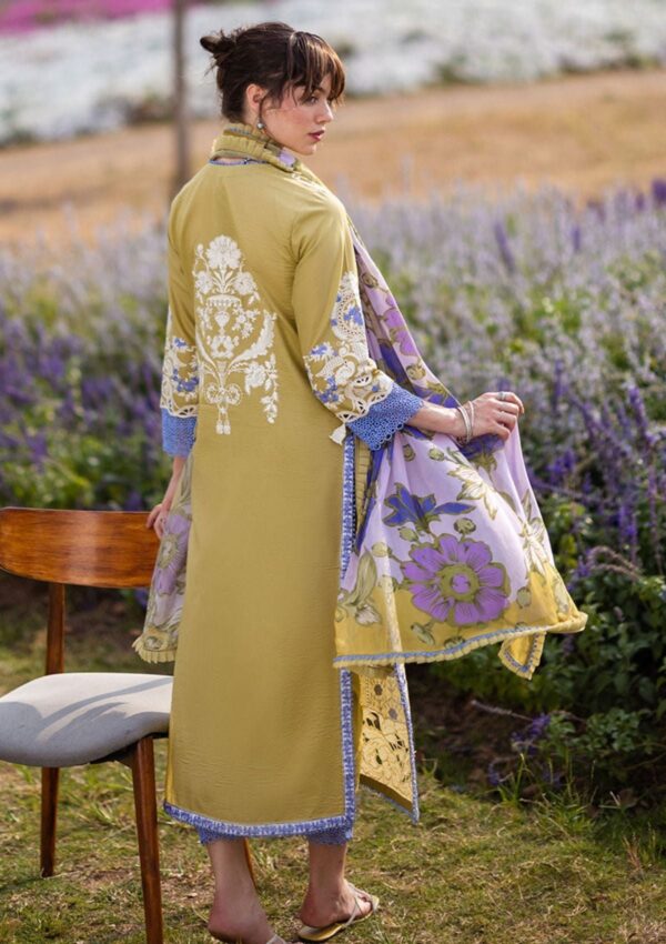 Mushq The Secret Garden Mh 4A Hemline Lawn Collection