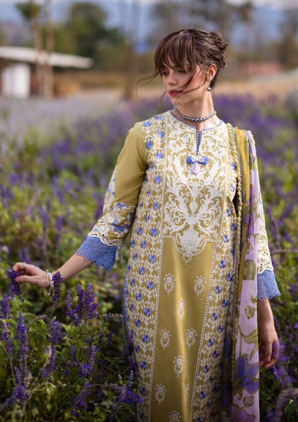 Mushq The Secret Garden Mh 4A Hemline Lawn Collection