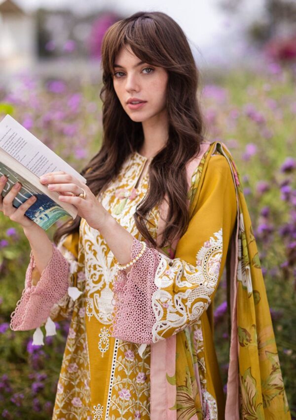 Mushq The Secret Garden Mh 4B Hemline Lawn Collection