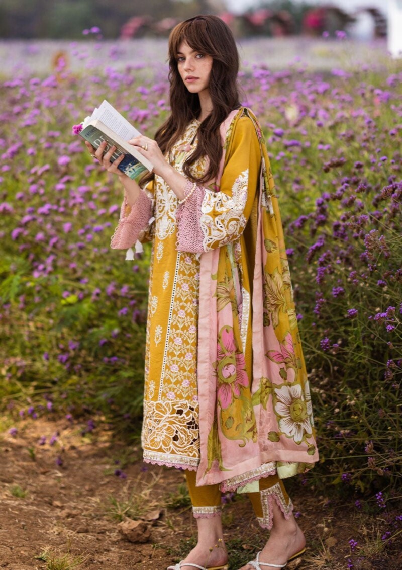 Mushq The Secret Garden Mh 4B Hemline Lawn Collection