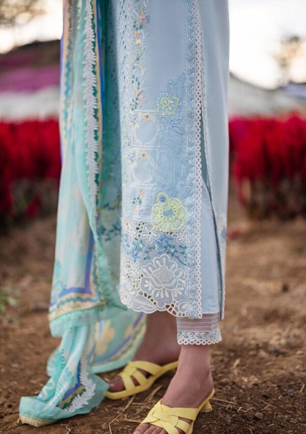 Mushq The Secret Garden Mh 6A Hemline Lawn Collection