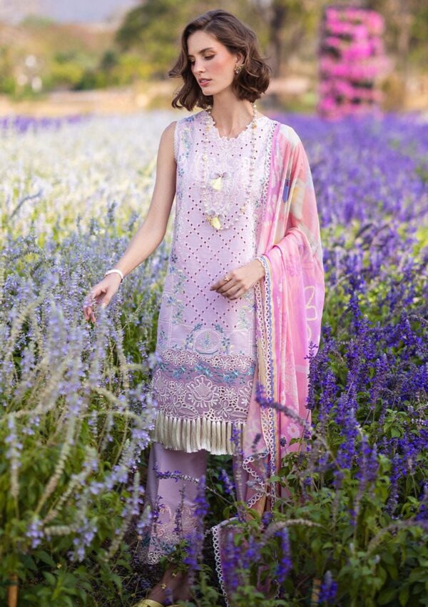 Mushq The Secret Garden Mh 6B Hemline Lawn Collection