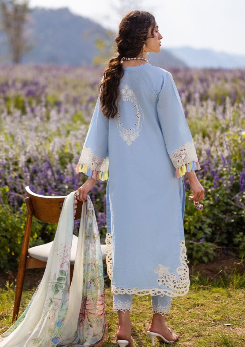 Mushq The Secret Garden Mh 7A Hemline Lawn Collection