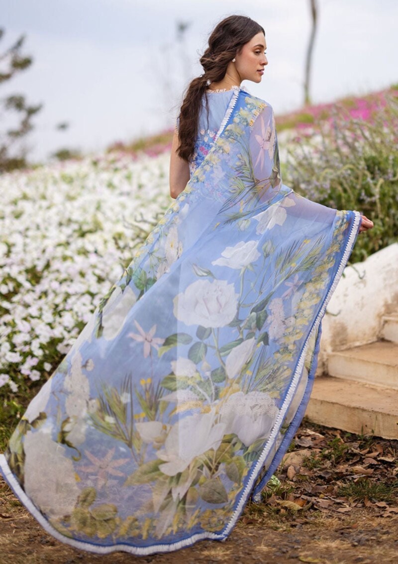 Mushq The Secret Garden Mh 8A Hemline Lawn Collection