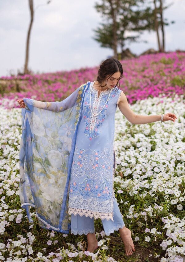 Mushq The Secret Garden Mh 8A Hemline Lawn Collection