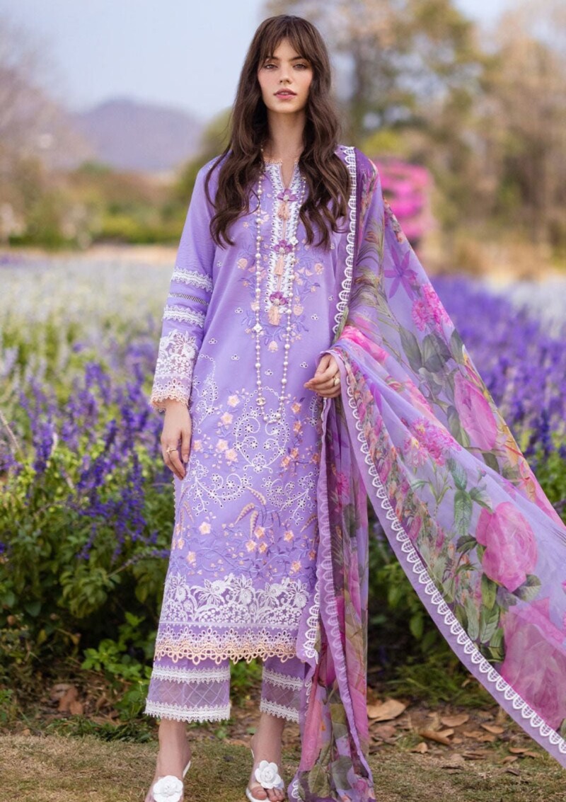 Mushq The Secret Garden Mh 8B Hemline Lawn Collection