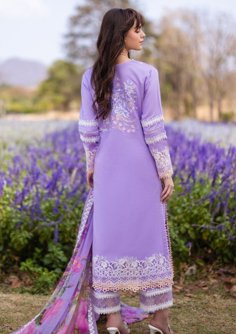 Mushq The Secret Garden Mh 8B Hemline Lawn Collection