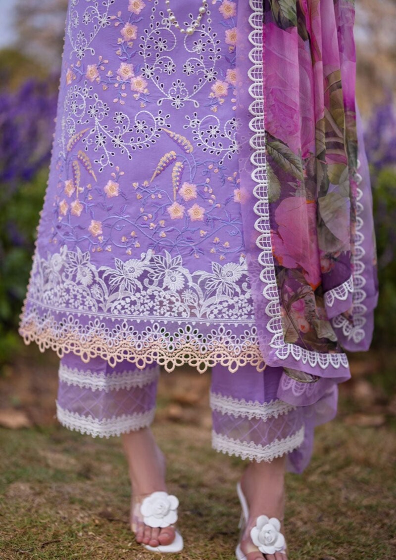 Mushq The Secret Garden Mh 8B Hemline Lawn Collection