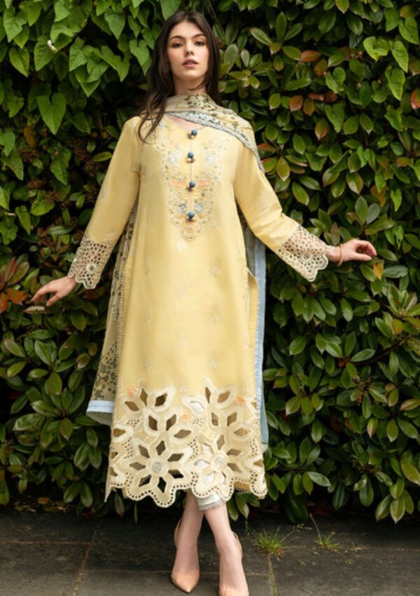 Mushq Hmc 01 Sunset Sway Hemline Odyssey Lawn Collection