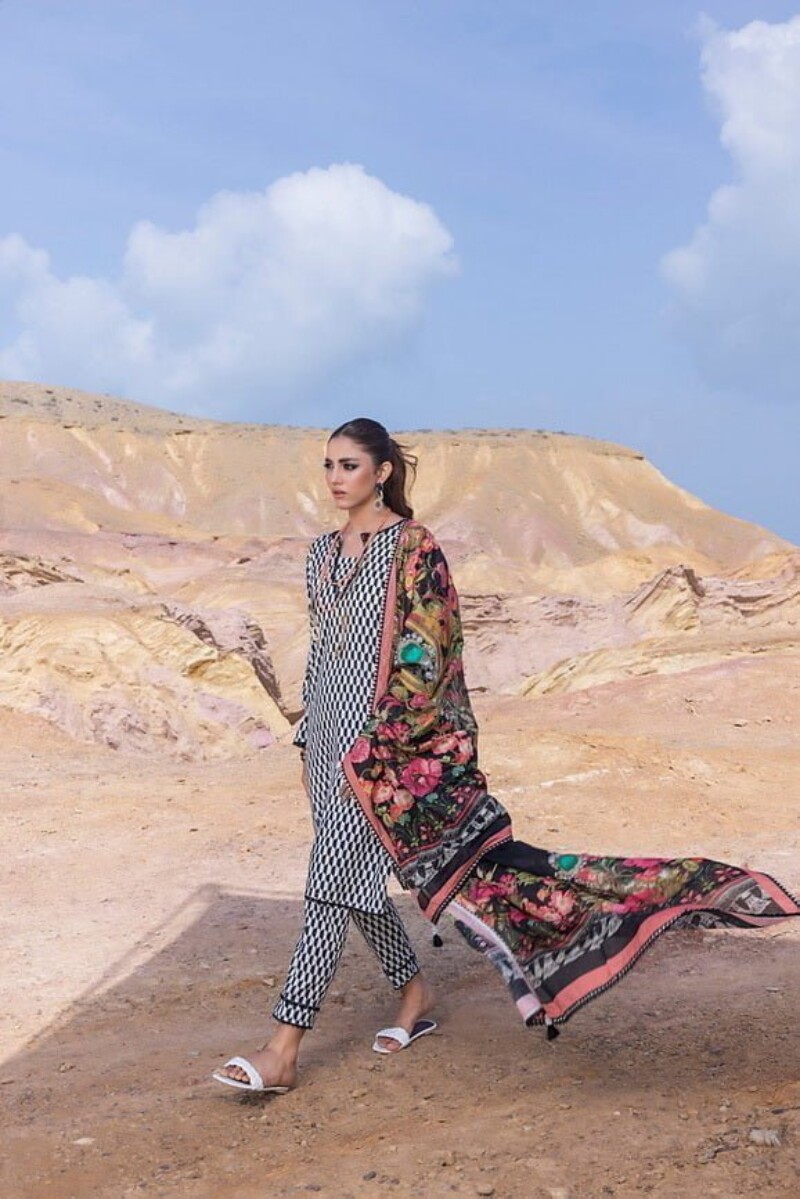 Regalia Identic Separates I7-01 Separates Vol-07 Printed Lawn Collection 2024