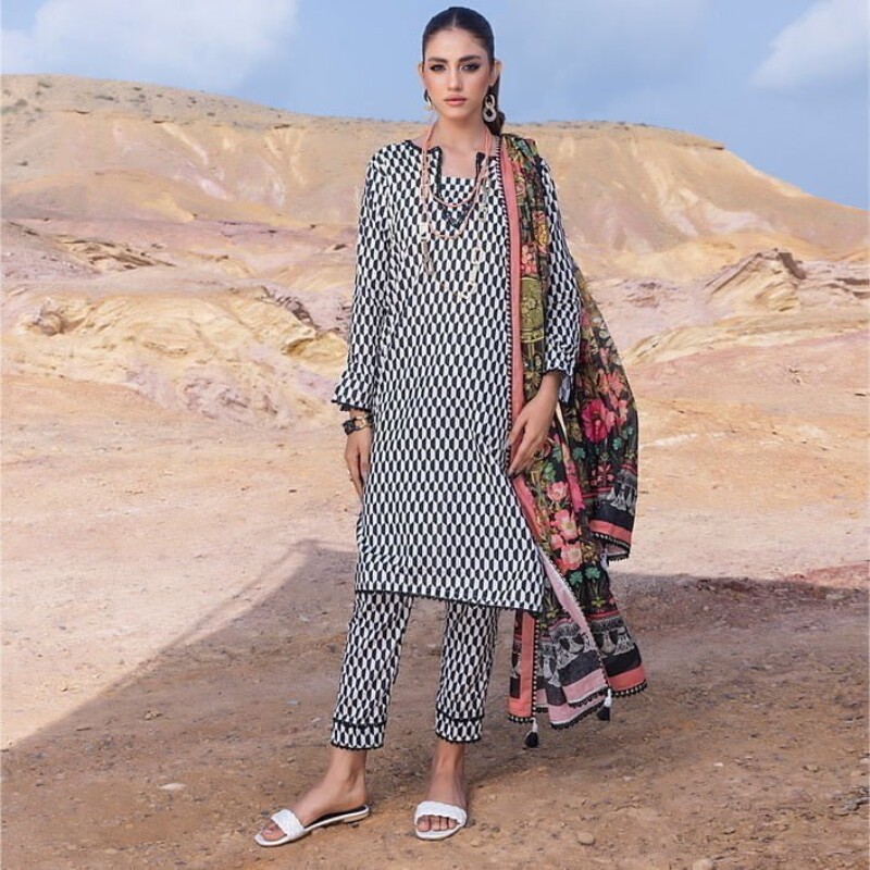 Regalia Identic Separates I7-01 Separates Vol-07 Printed Lawn Collection 2024