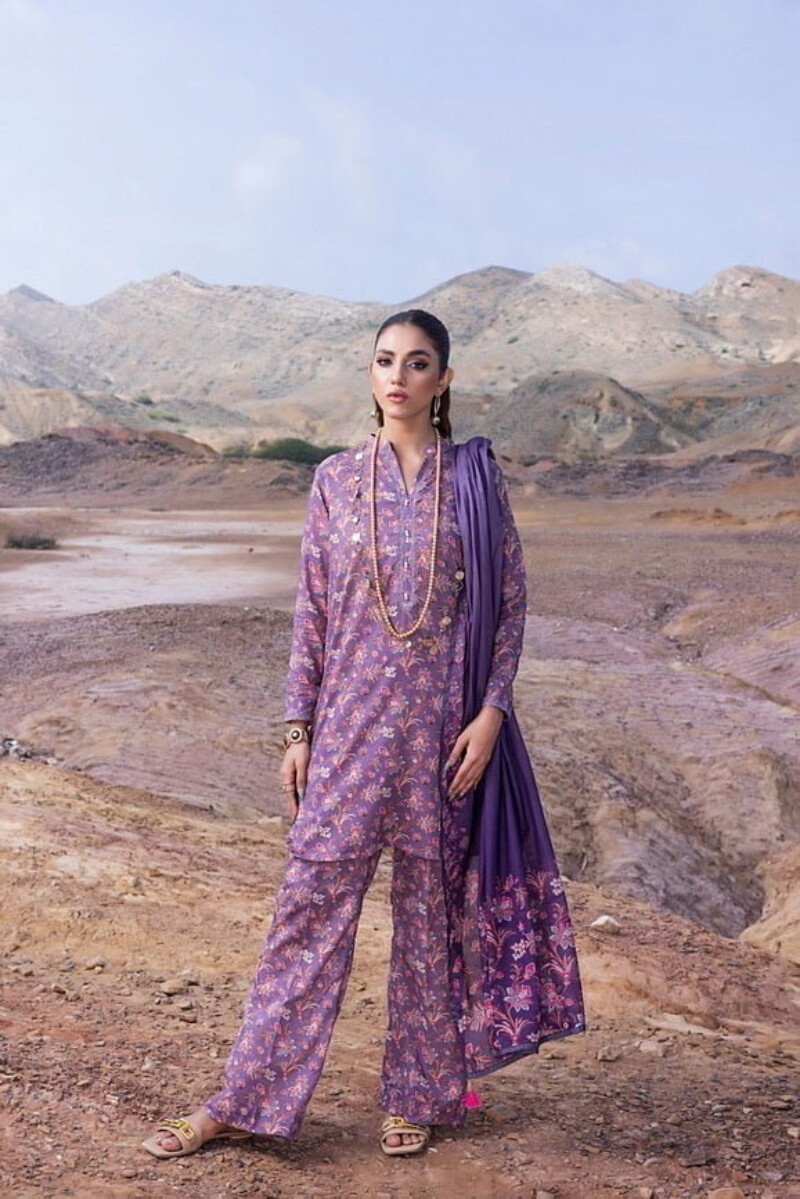 Regalia Identic Separates I7-02 Separates Vol-07 Printed Lawn Collection 2024