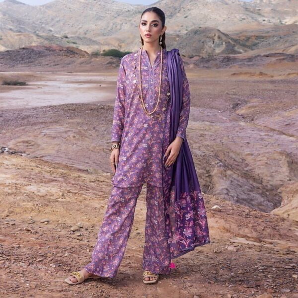 Regalia Identic Separates I7-02 Separates Vol-07 Printed Lawn Collection 2024