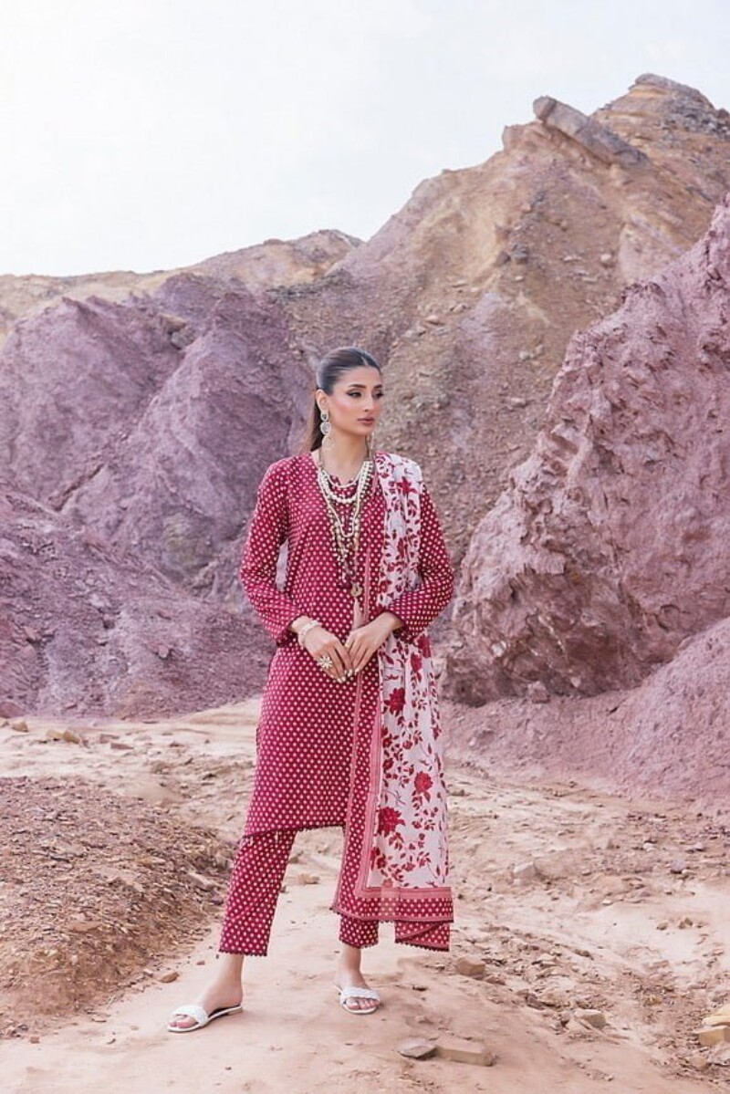 Regalia Identic Separates I7-03 Separates Vol-07 Printed Lawn Collection 2024