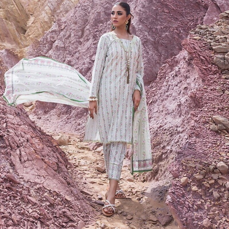 Regalia Identic Separates I7-04 Separates Vol-07 Printed Lawn Collection 2024