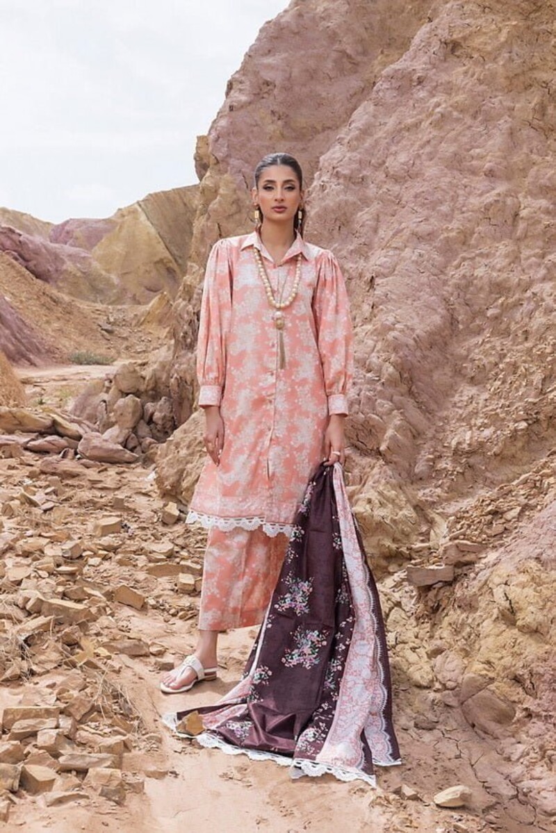 Regalia Identic Separates I7-05 Separates Vol-07 Printed Lawn Collection 2024