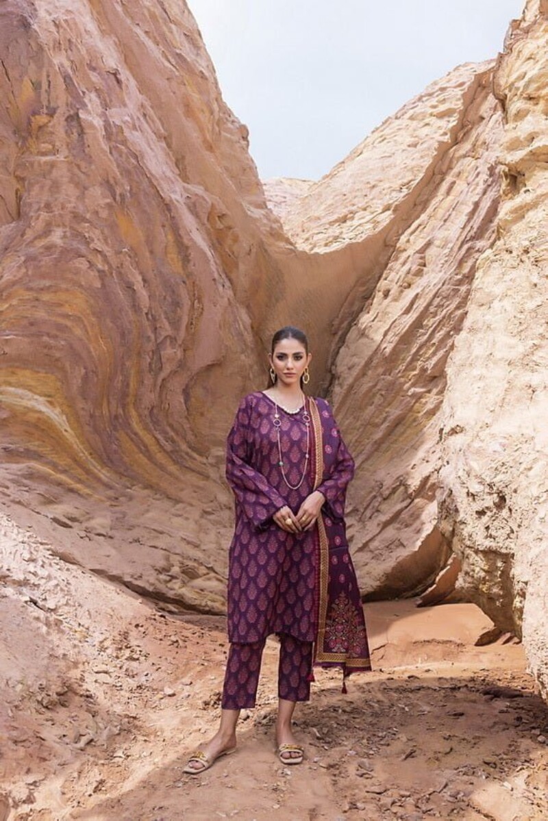 Regalia Identic Separates I7-06 Separates Vol-07 Printed Lawn Collection 2024