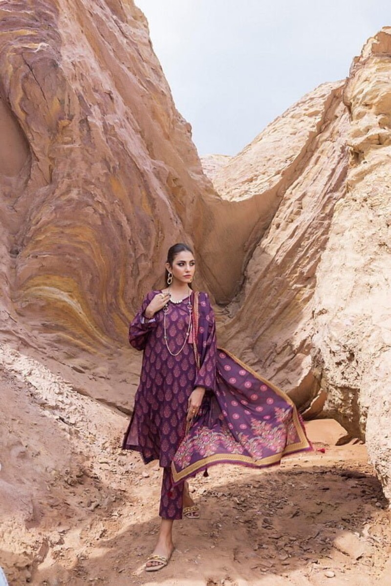 Regalia Identic Separates I7-06 Separates Vol-07 Printed Lawn Collection 2024