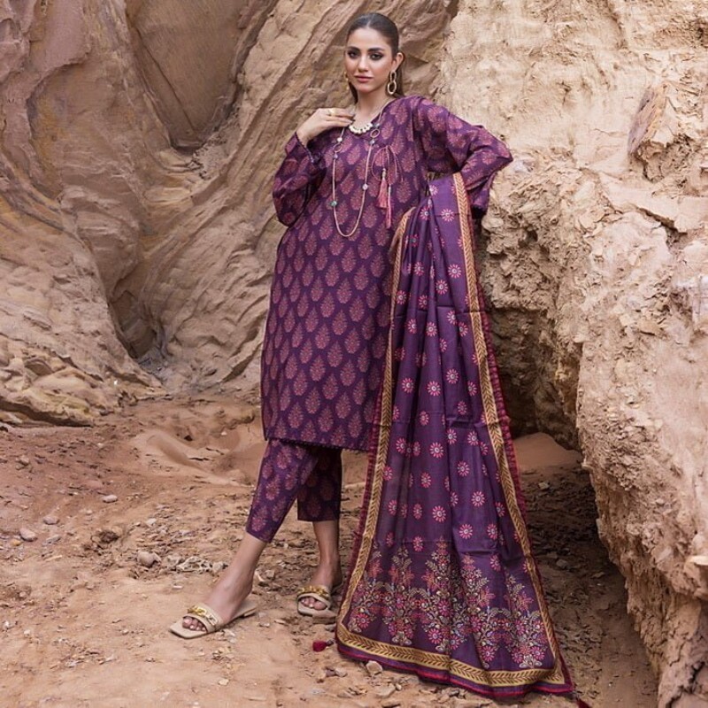 Regalia Identic Separates I7-06 Separates Vol-07 Printed Lawn Collection 2024