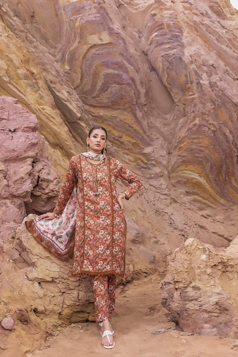 Regalia Identic Separates I7-07 Separates Vol-07 Printed Lawn Collection 2024