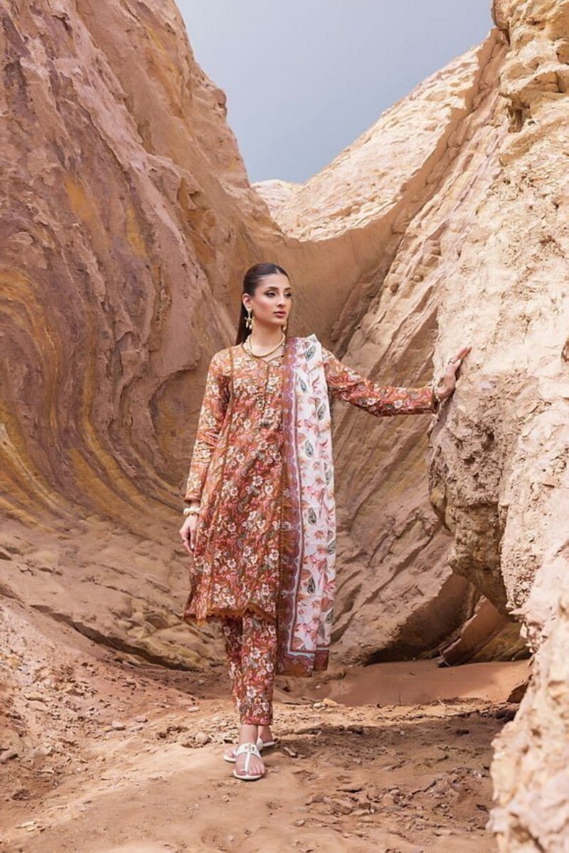 Regalia Identic Separates I7-07 Separates Vol-07 Printed Lawn Collection 2024