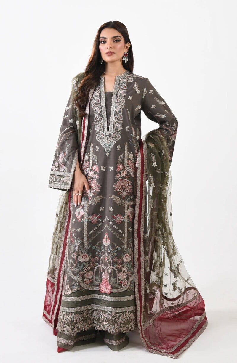 Maryum N Maria Amira Ms24-565 Luxury Lawn S'24 Rtw