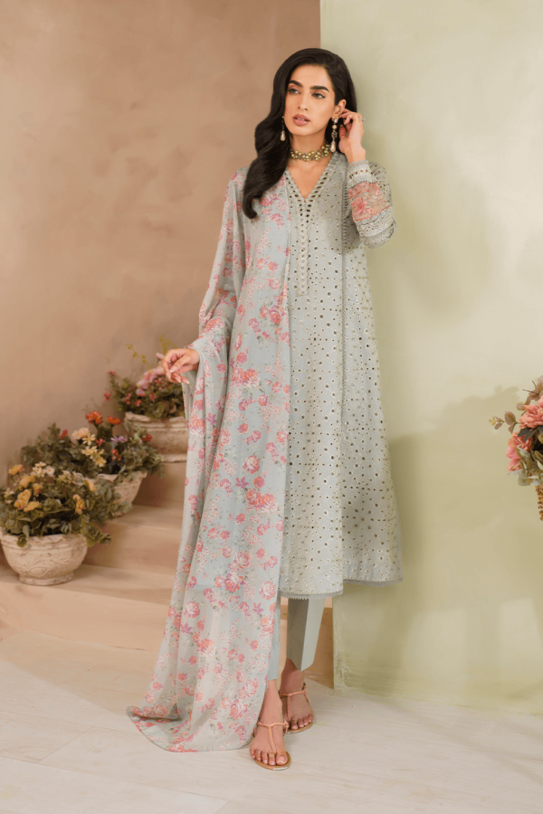 Iznik Ip-224 Embroidered Lawn Ready To Wear