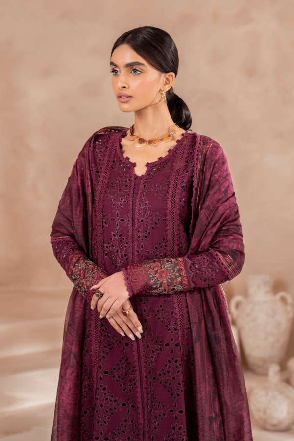 Iznik Ip-225 Embroidered Lawn Ready To Wear