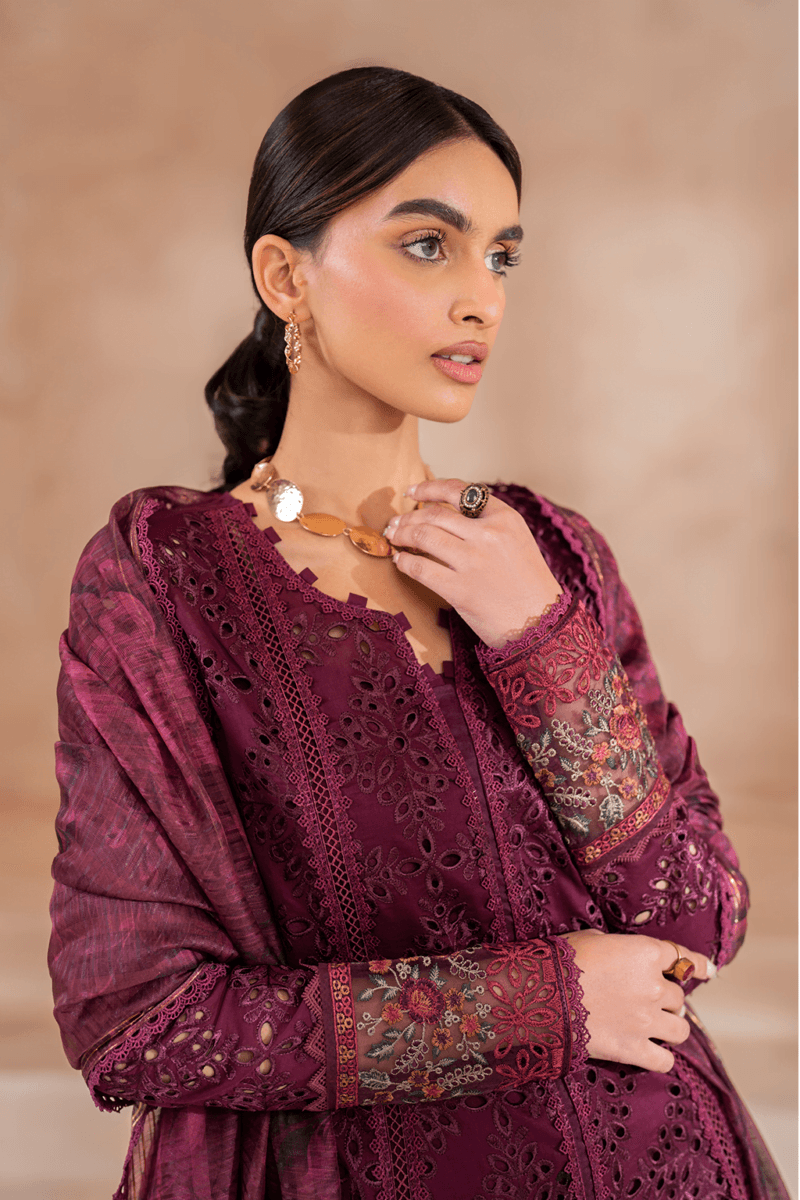 Iznik Ip-225 Embroidered Lawn Ready To Wear