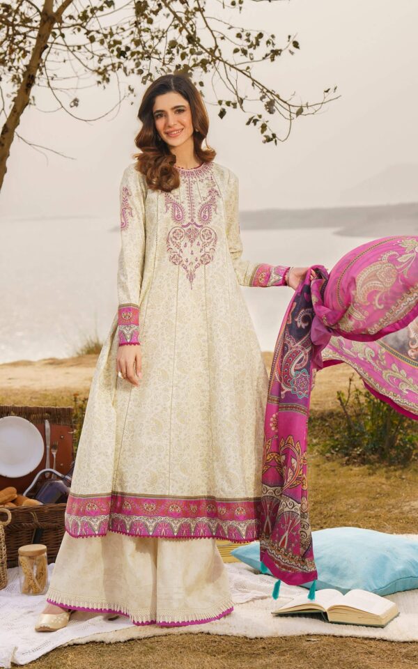 Asifa &Amp; Nabeel M 16 Irsa Meraki Premium Lawn Collection