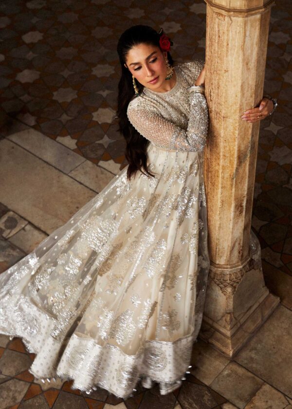Hussain Rehar Dress Imami Luxury Festive Formal Net Collection 2024