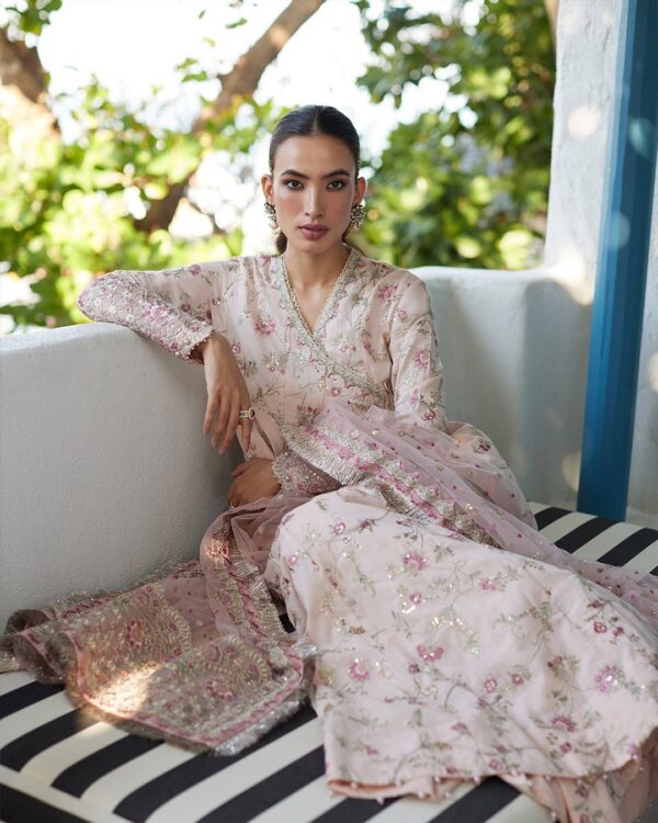 Faiza Saqlain Karine Embroidered Lawn 3Pc Suit Collection 2024