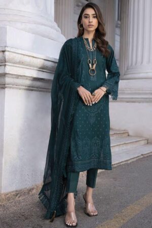 Lakhany Spring Lg-Am-0056 Embroidered Lawn 3pc Suit Collection 2024