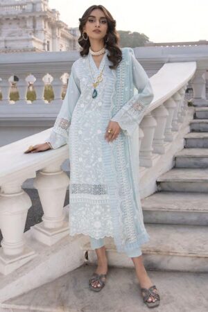 Lakhany Spring Lg-Iz-0051 Embroidered Lawn 3pc Suit Collection 2024