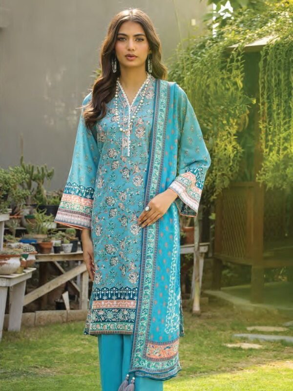 Komal Lg-Iz-0147-A Printed Lawn 3Pc Suit Collection 2024