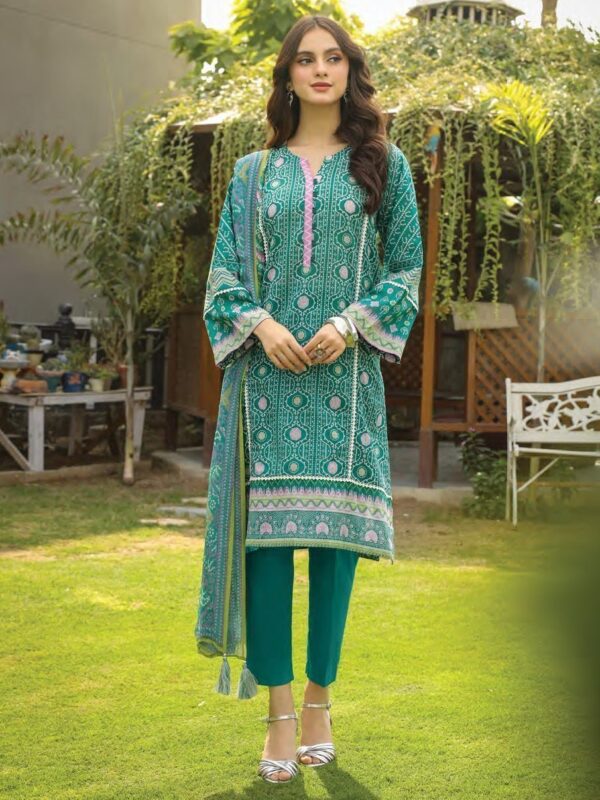 Komal Lg-Rl-0002-B Printed Lawn 3Pc Suit Collection 2024