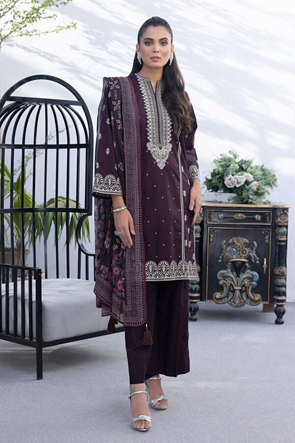 Lakhany Spring Lg-Rl-0013 Embroidered Lawn 3Pc Suit Collection 2024
