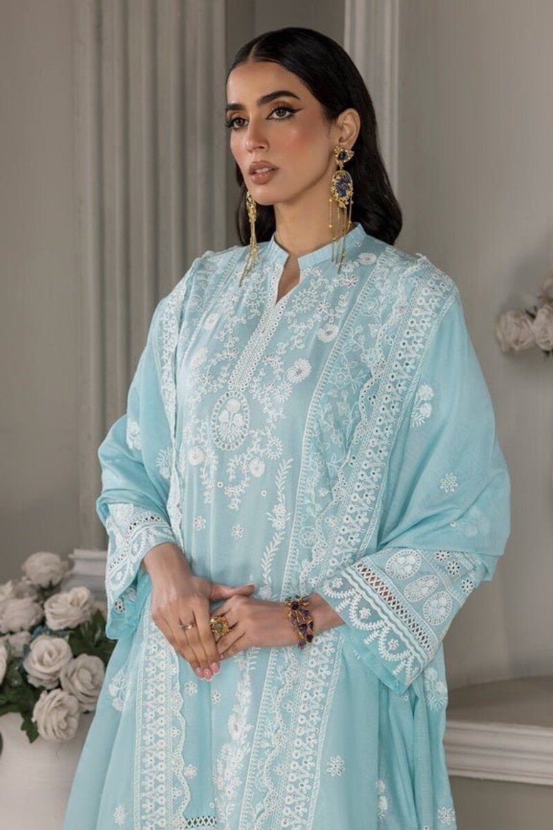 Lakhany Lg-Rm-0044 Eid Embroidered Lawn 3Pc Suit Collection 2024