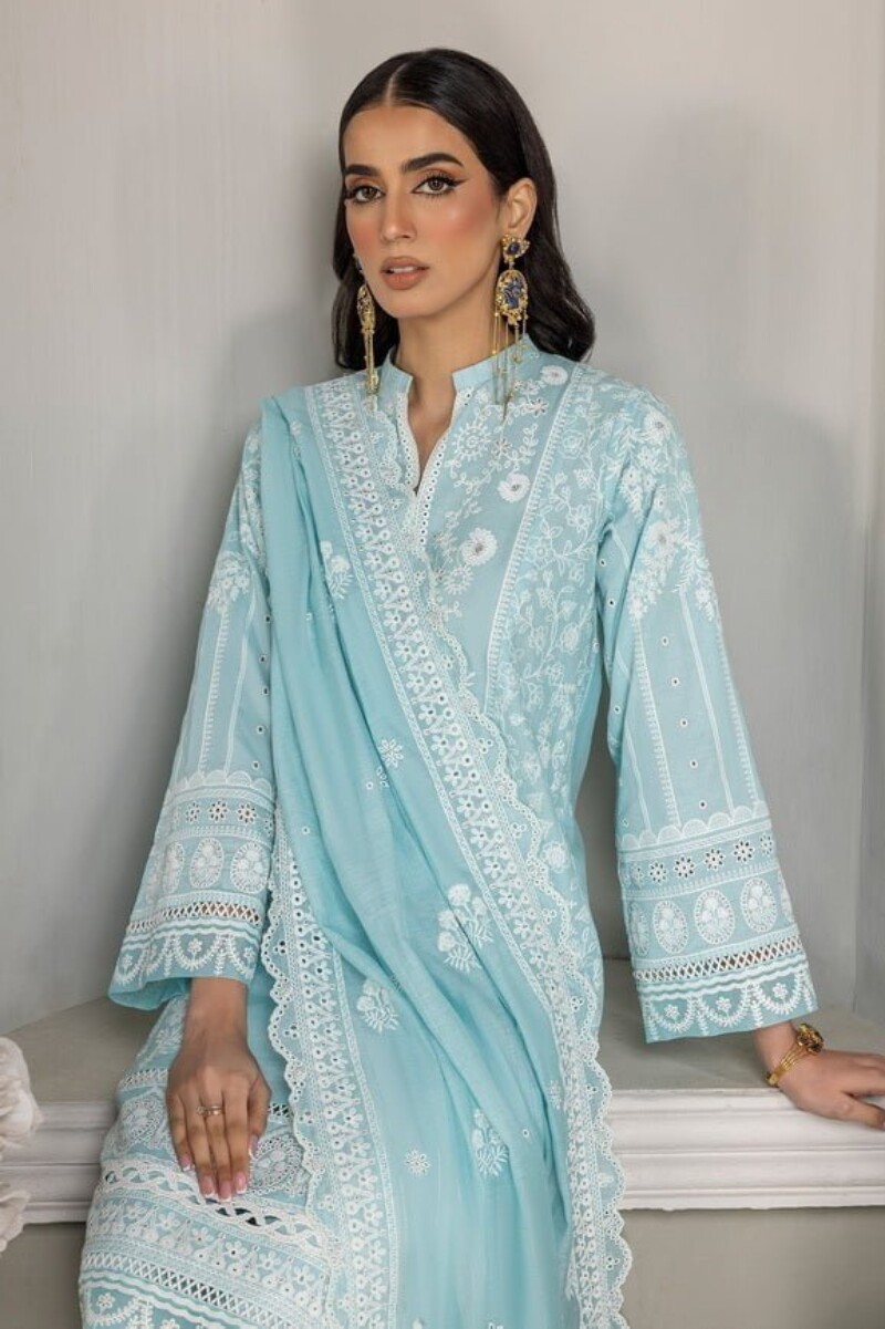 Lakhany Lg-Rm-0044 Eid Embroidered Lawn 3Pc Suit Collection 2024