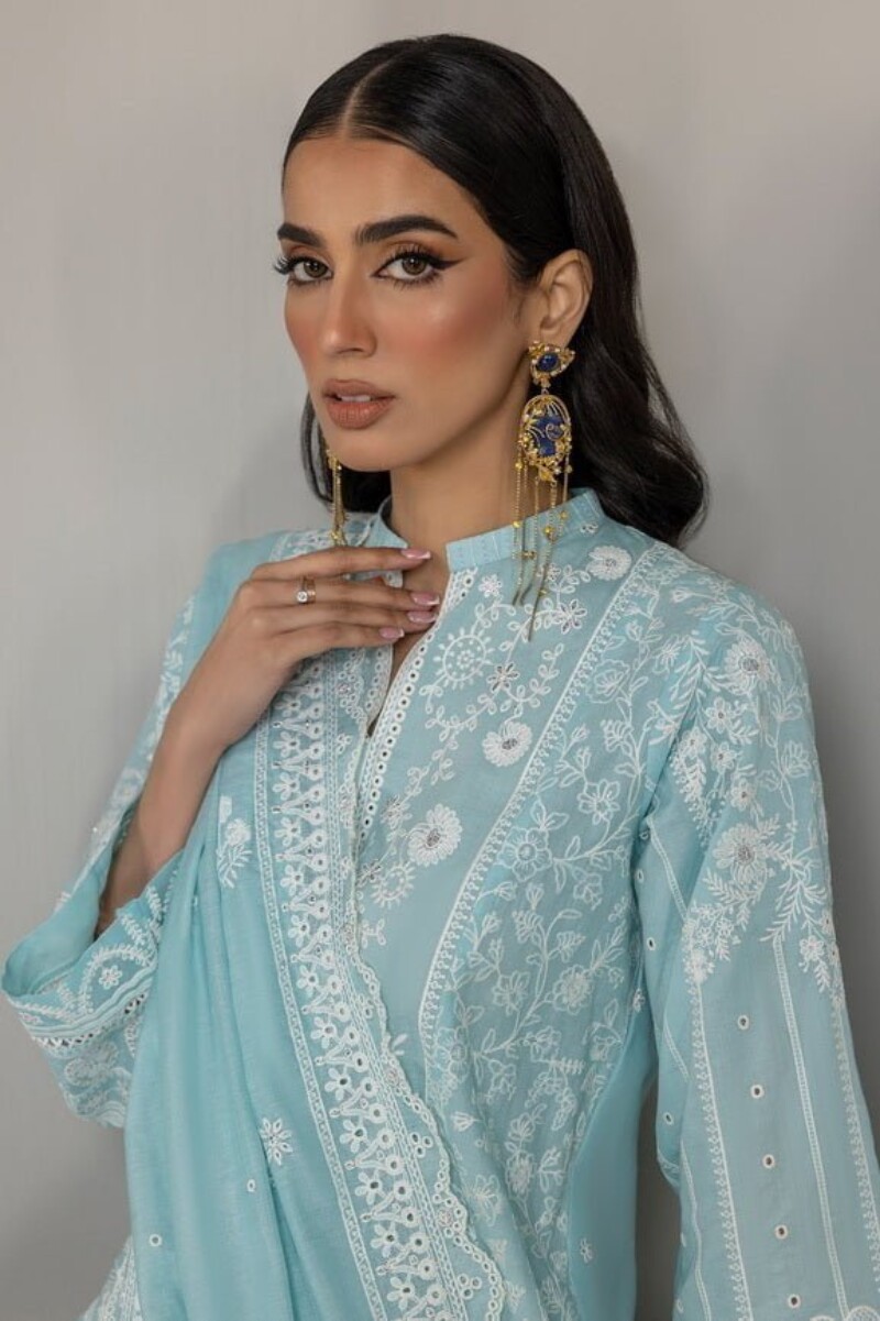 Lakhany Lg-Rm-0044 Eid Embroidered Lawn 3Pc Suit Collection 2024