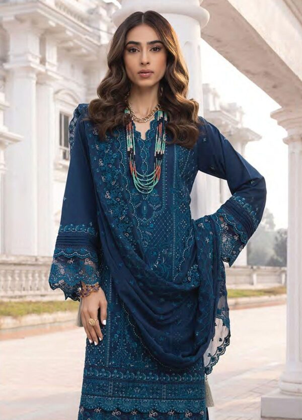 Lakhany Spring Lg-Sk-0142 Embroidered Lawn 3Pc Suit Collection 2024