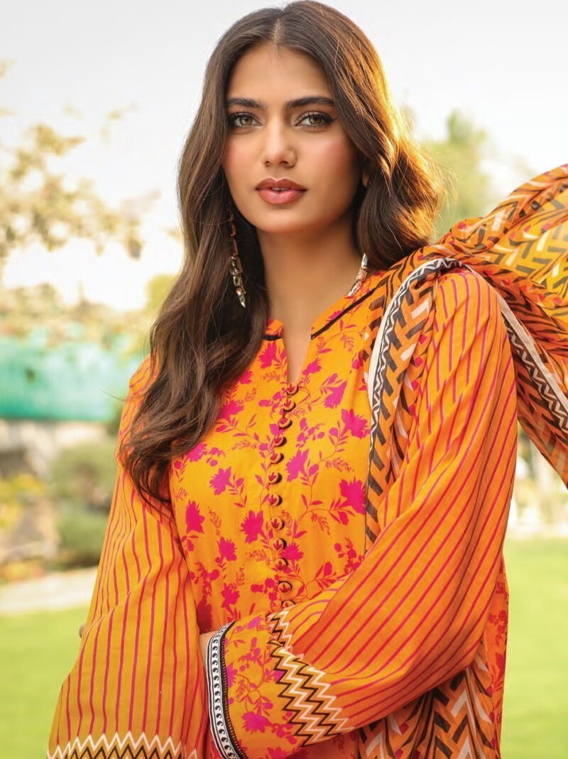 Komal Lg-Sr-0147-A Printed Lawn 3pc Suit Collection 2024