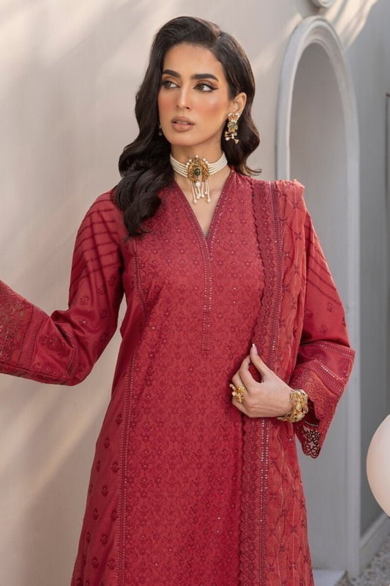 Lakhany Lg-Sr-0168 Eid Embroidered Lawn 3Pc Suit Collection 2024