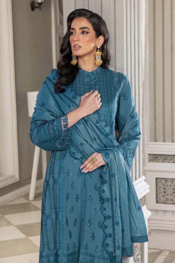 Lakhany Lg-Sr-0170 Eid Embroidered Lawn 3Pc Suit Collection 2024